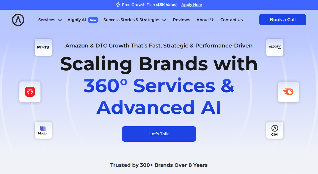 Captura de la web de Algofy