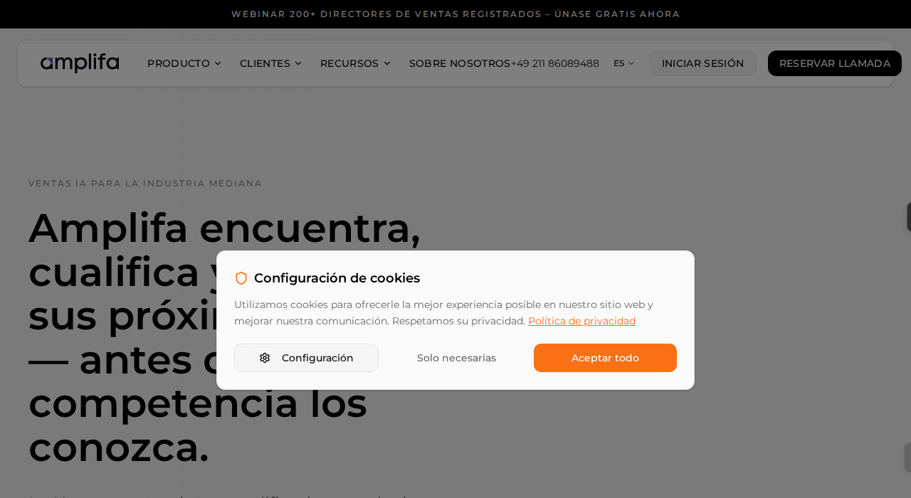 Captura de la web de amplifa-ai