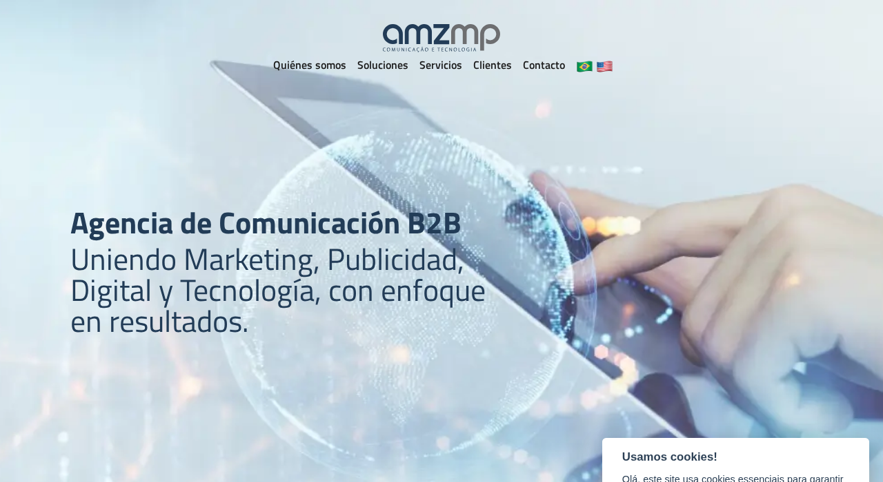 Captura de la web de amzmp