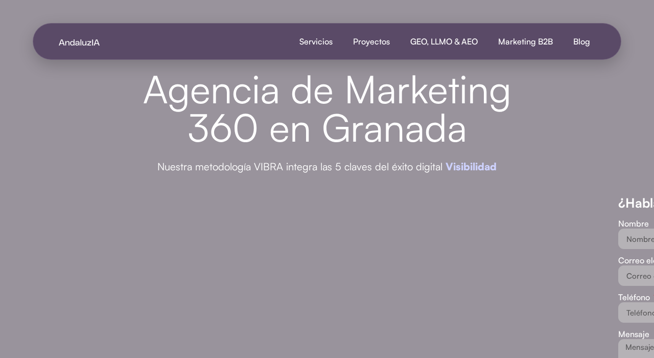 Captura de la web de andaluzia