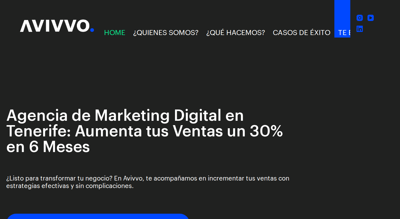 Captura de la web de Avivvo