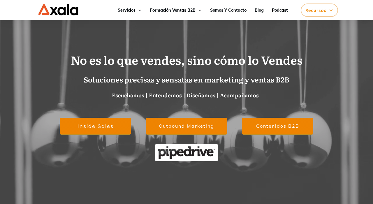 Captura de la web de axala