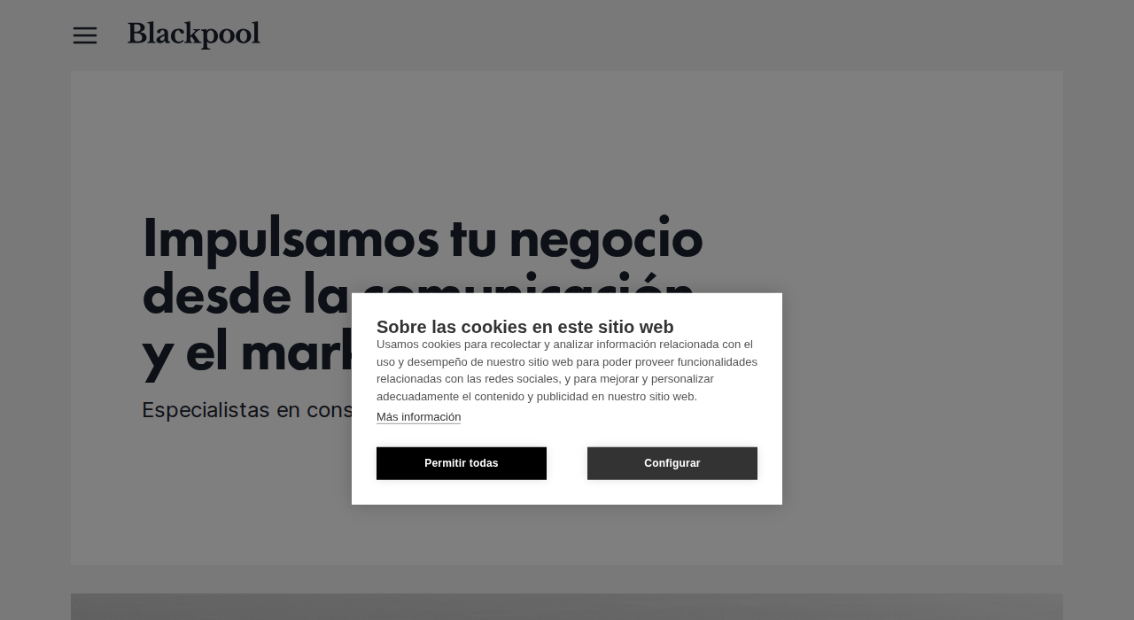 Captura de la web de blackpool-digital