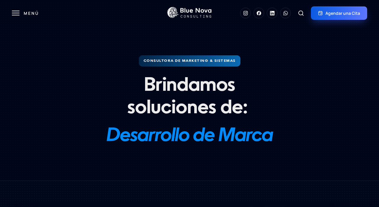 Captura de la web de bluenova