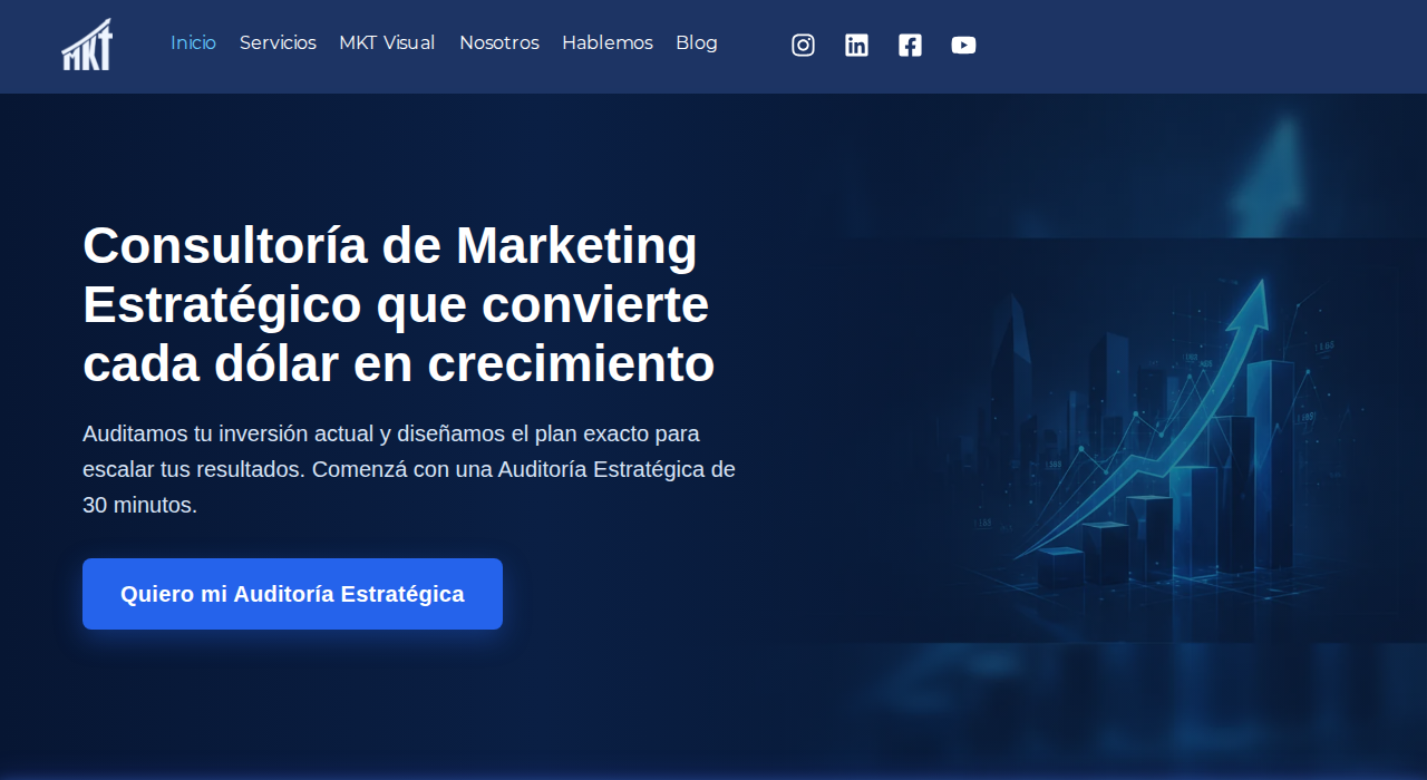 Captura de la web de consultoria-mkt