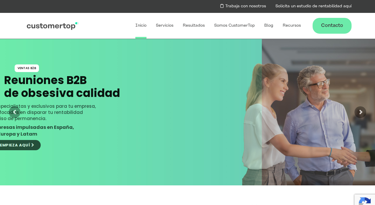 Captura de la web oficial