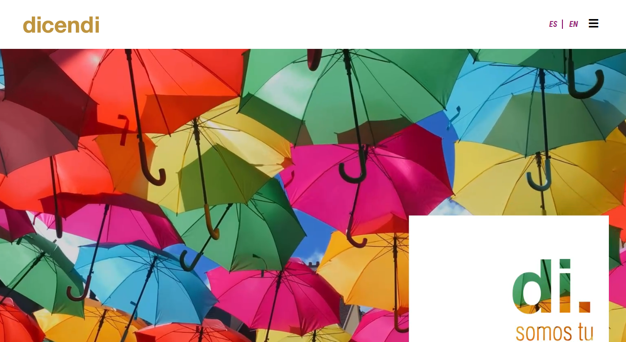 Captura de la web de Dicendi