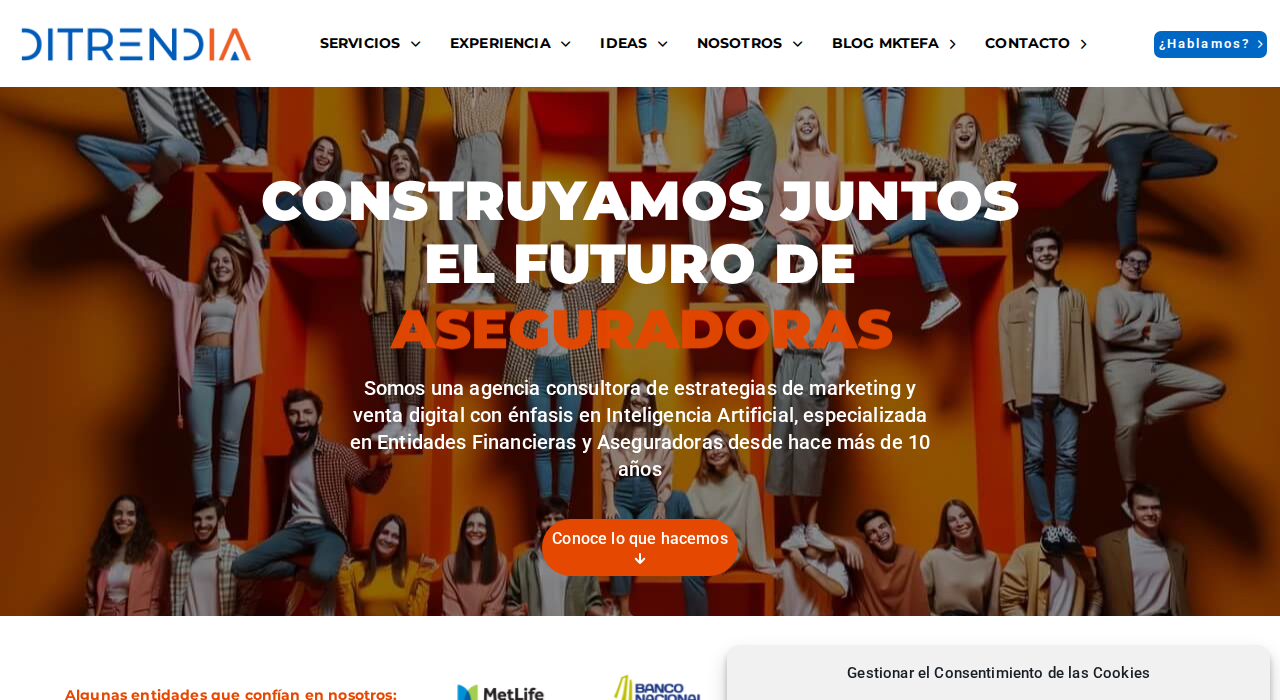 Captura de la web de ditrendia