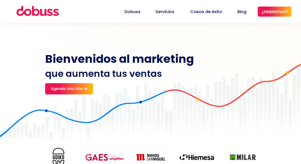 Captura de la web de dobuss