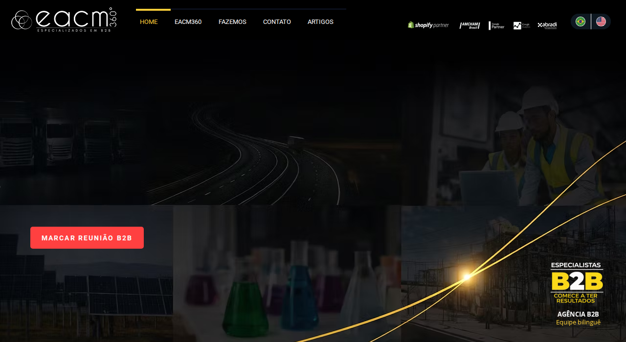 Captura de la web de EACM360