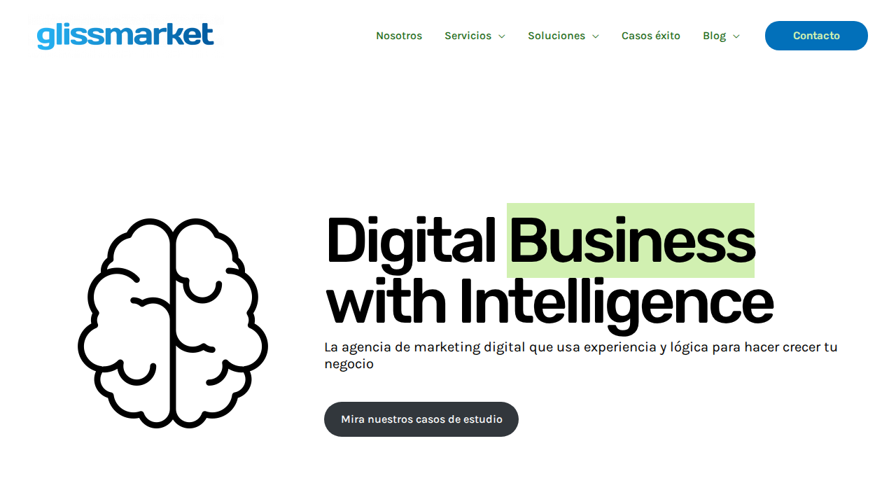 Captura de la web de Glissmarket