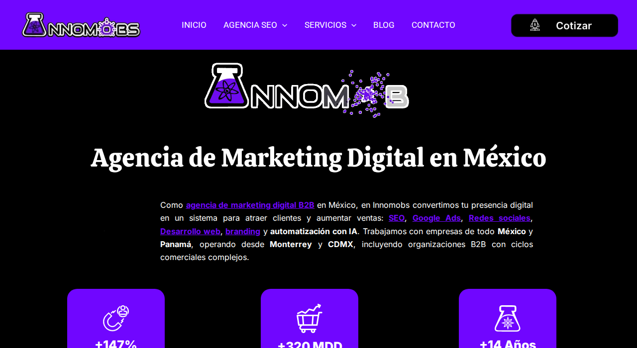 Captura de la web de Innomobs