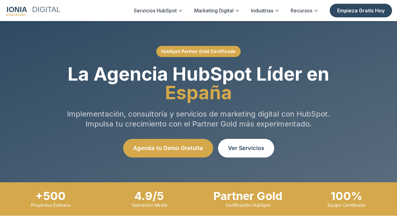 Captura de la web de Ionia Digital