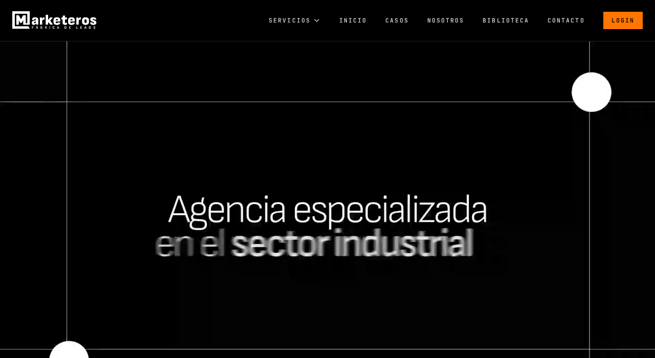 Captura de la web de Marketeros MX