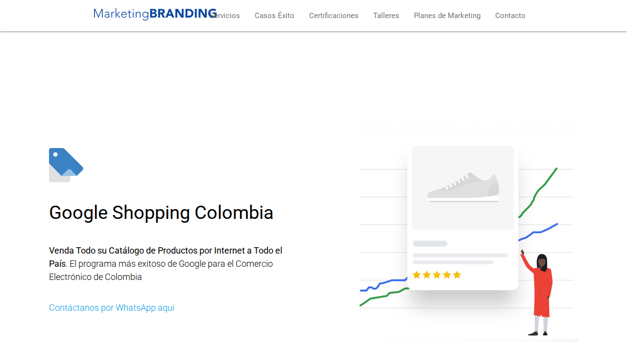Captura de la web de marketing-branding-colombia