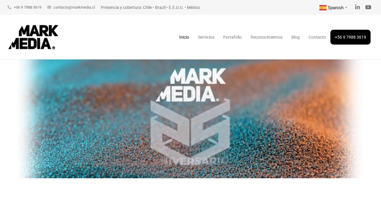 Captura de la web de markmedia