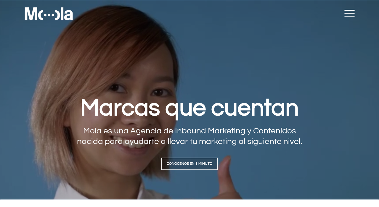 Captura de la web de Mola