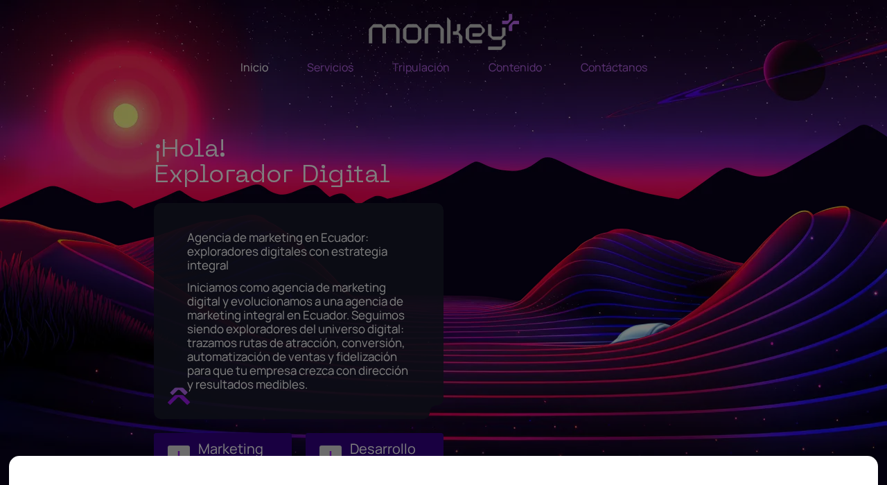 Captura de la web de monkey-plus