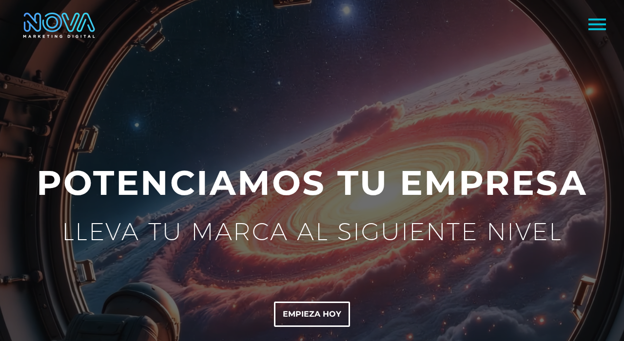 Captura de la web de nova-marketing-digital