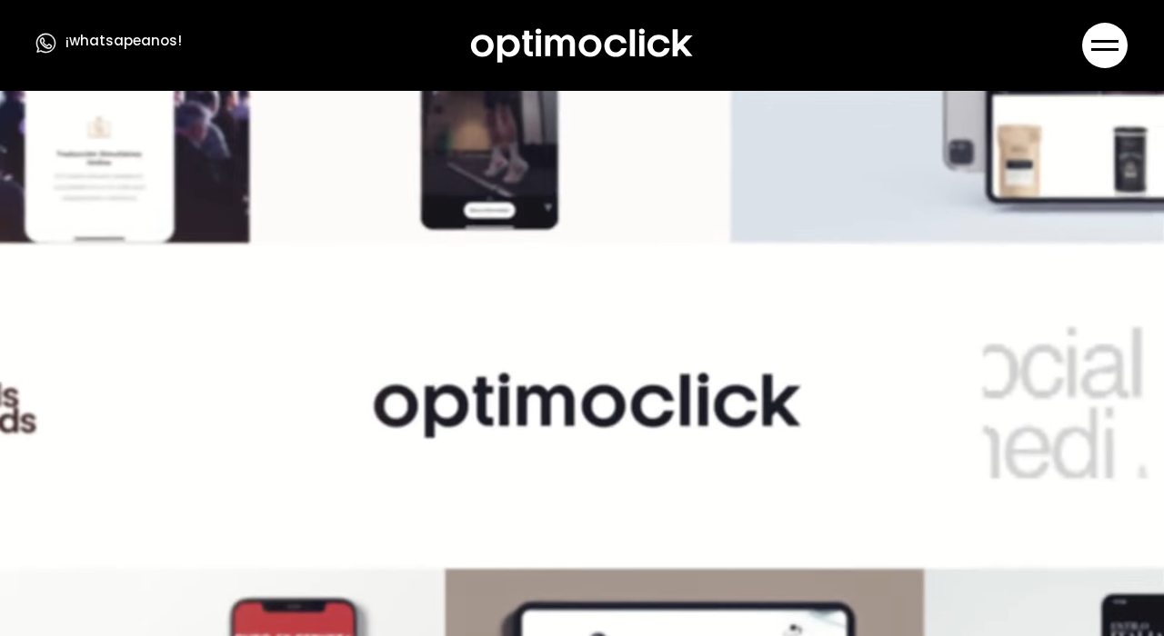 Captura de la web de optimoclick