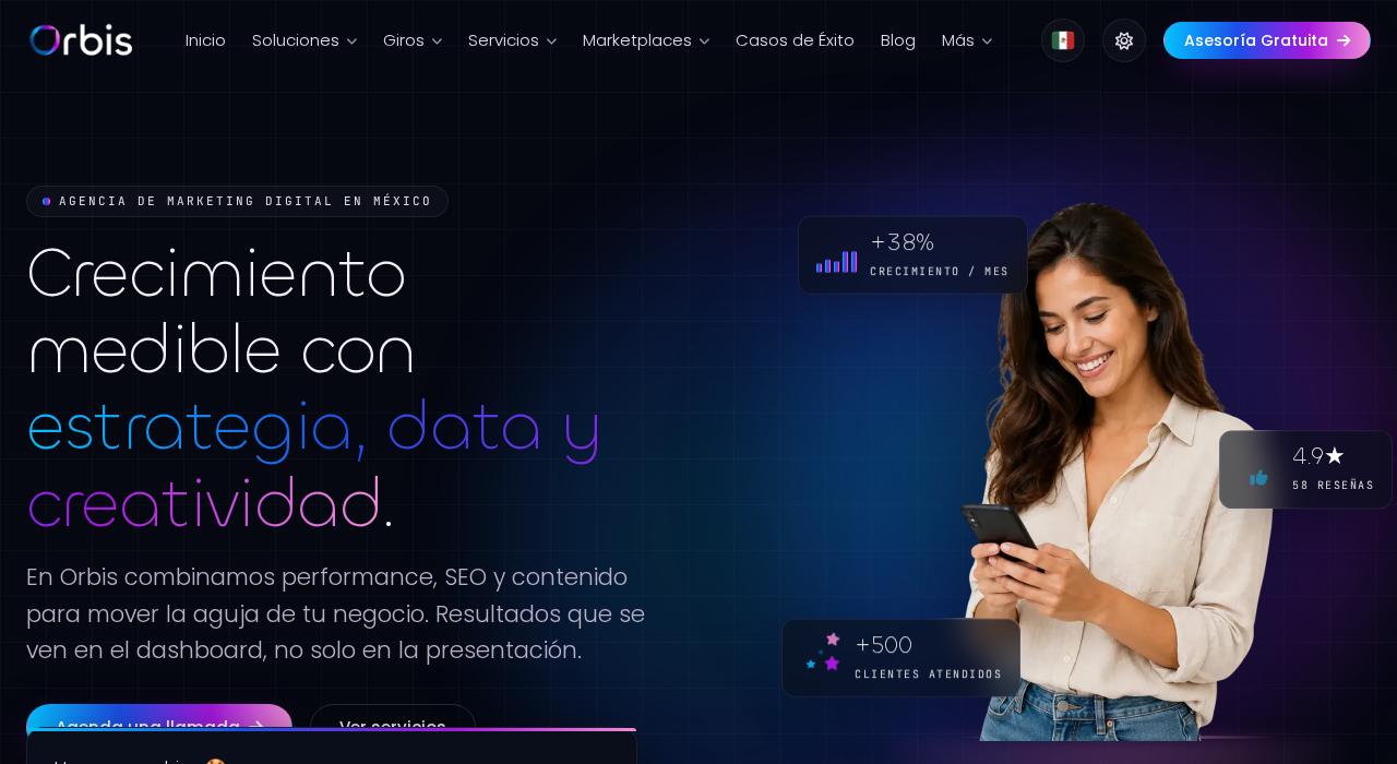Captura de la web de Orbis