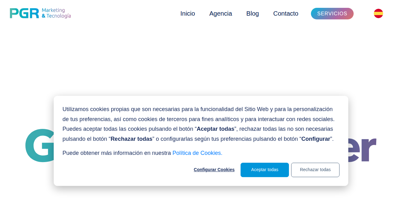 Captura de la web de pgr-marketing