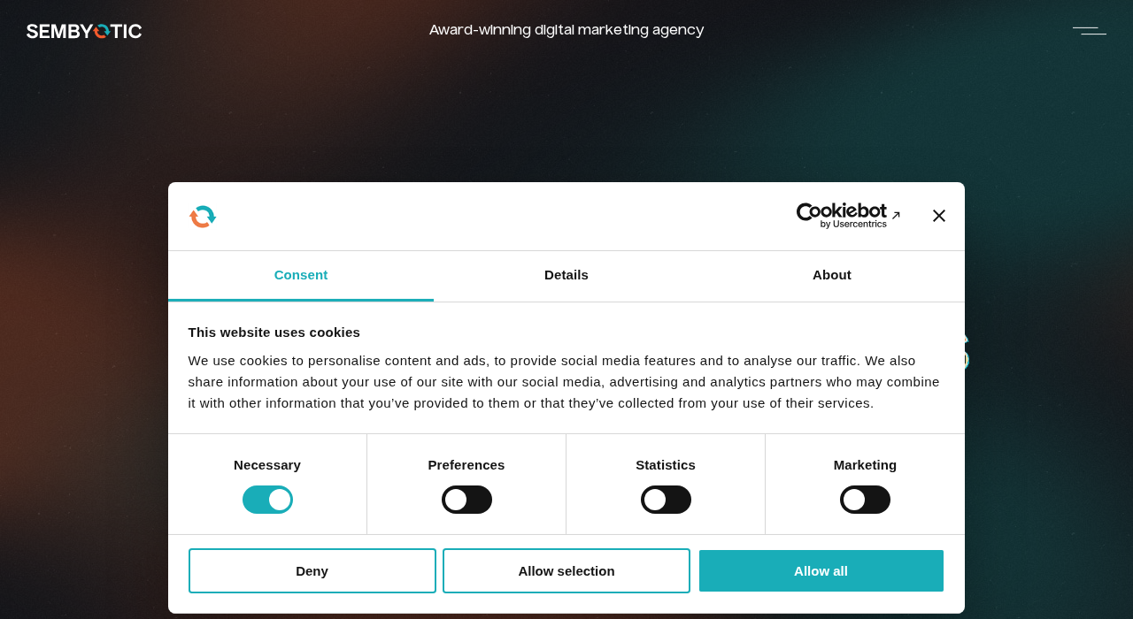 Captura de la web de sembyotic