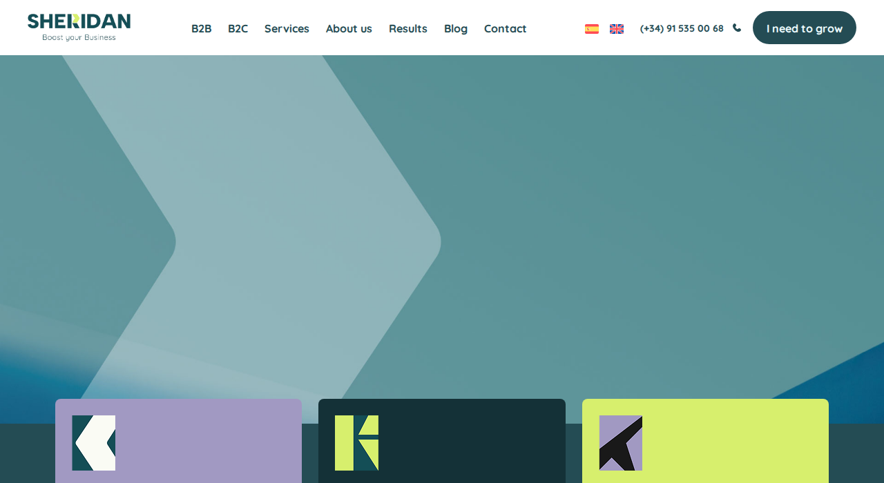 Captura de la web de sheridan