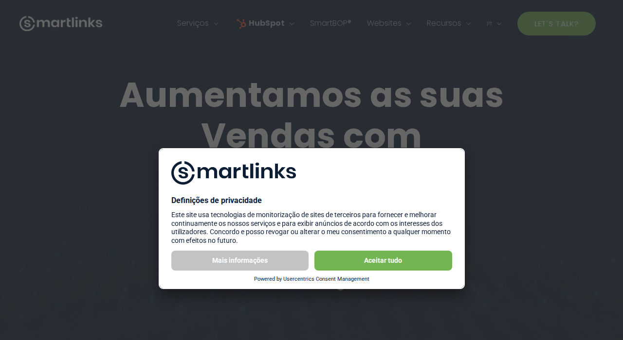 Captura de la web de smartlinks