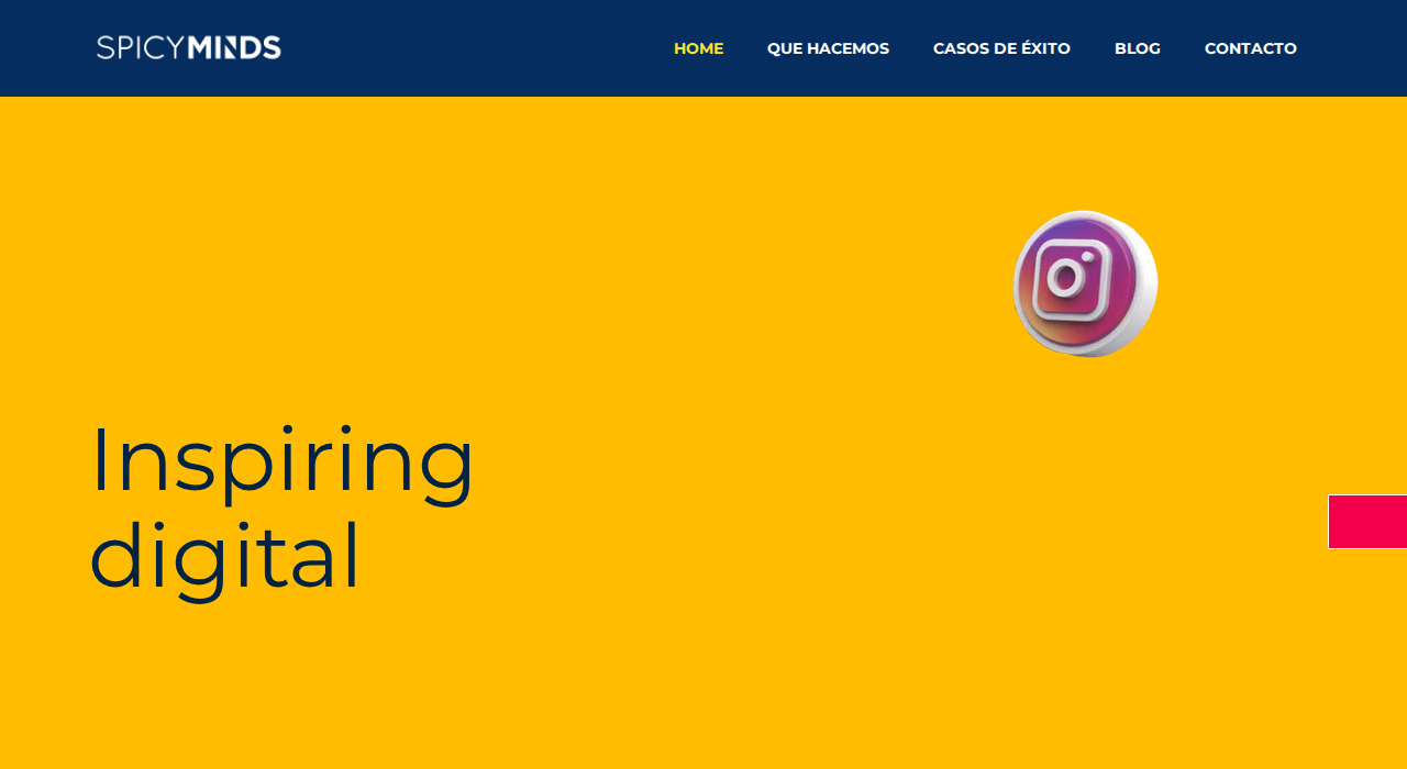 Captura de la web de spicy-minds