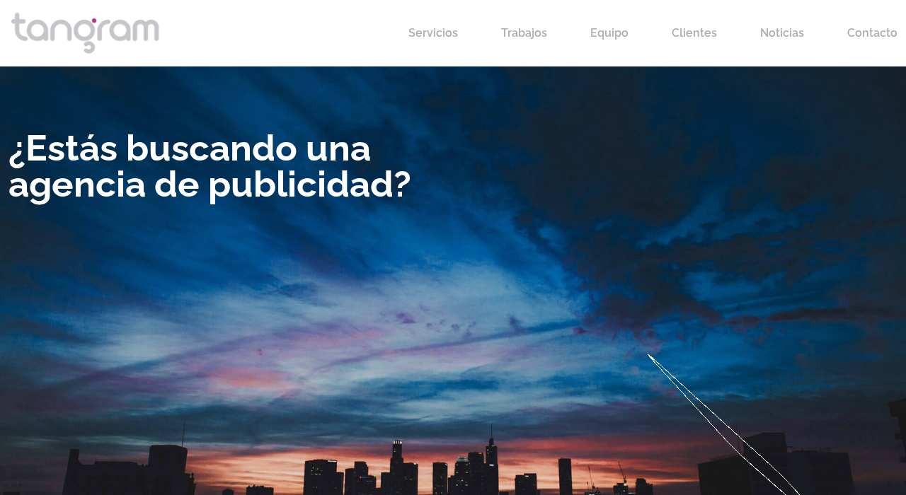 Captura de la web de tangram-publicidad