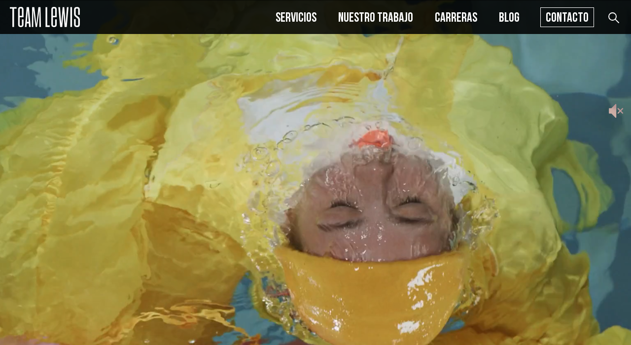 Captura de la web de TEAM LEWIS
