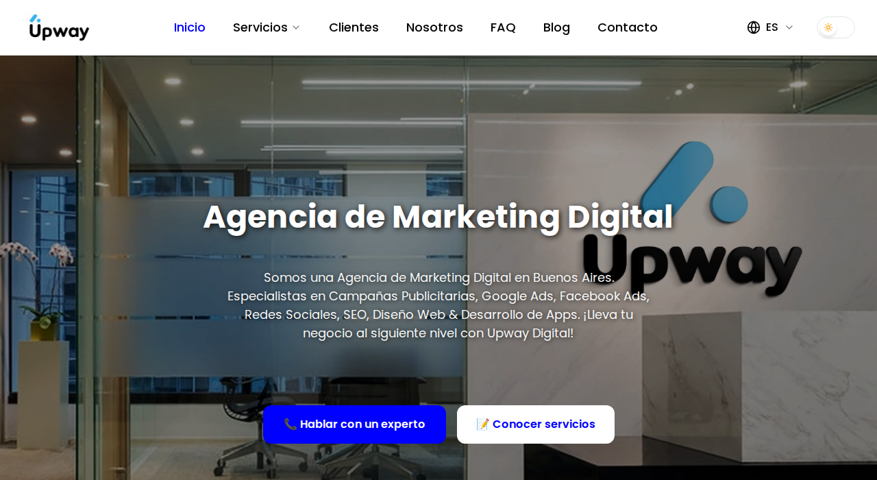 Captura de la web de upway-digital-agencia-de-marketing-digital